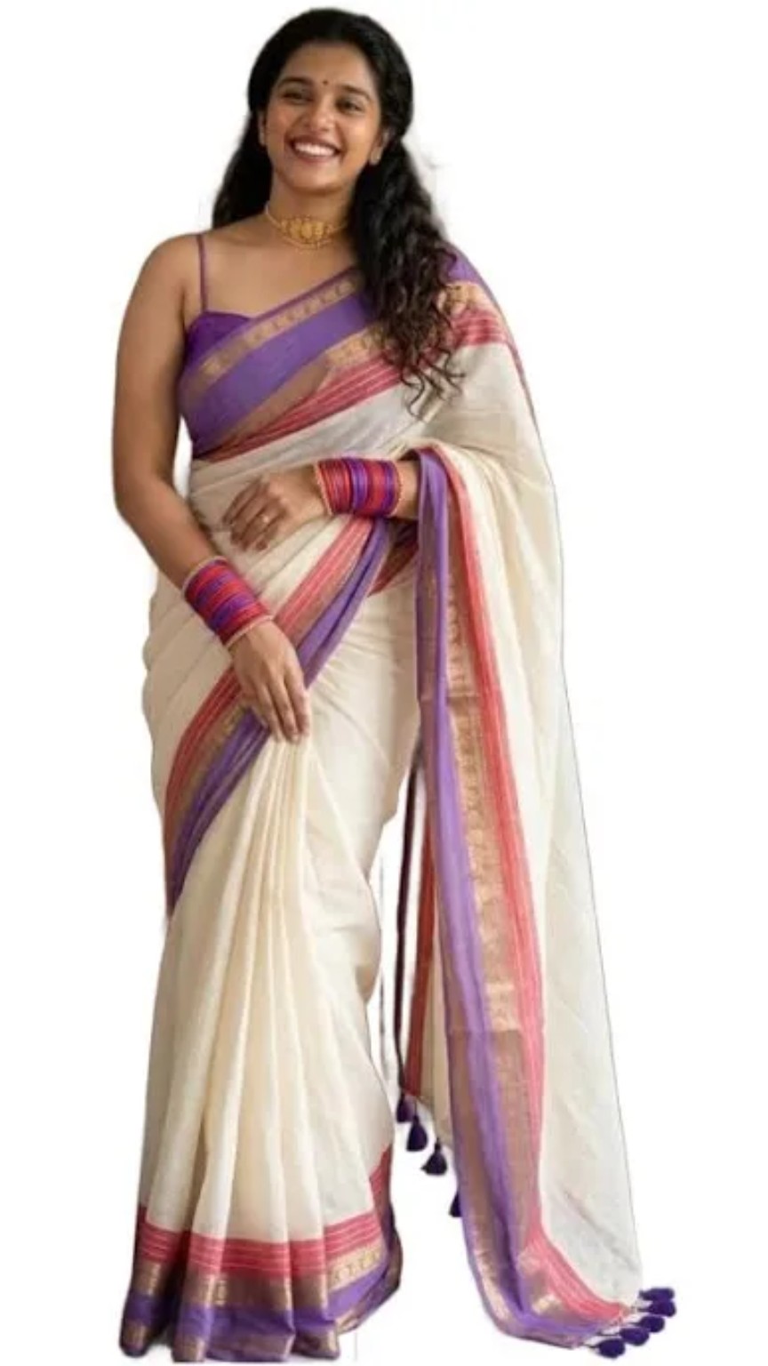 Tissue Kasavu Saree